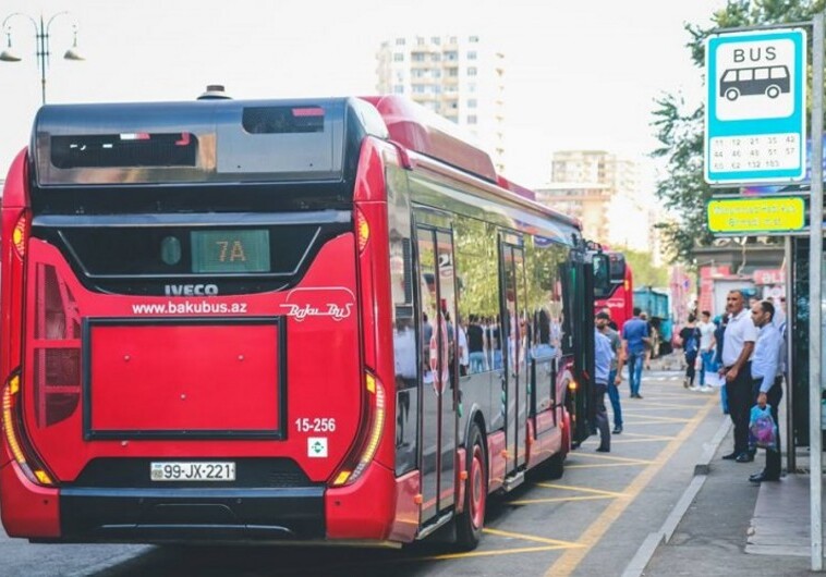 Завтра в Баку изменятся маршруты 6 автобусов